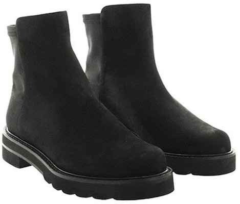 Stuart Weitzman 5050 Lift Chelsea 'Black Suede Ankle Boot' CZ000668 Buy Stuart Weitzman 5050 Lift Chelsea 'Black Suede Ankle Boot' CZ000668