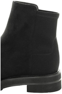 Stuart Weitzman 5050 Lift Chelsea 'Botín Negro de Ante' CZ000668 Lookbook Stuart Weitzman 5050 Lift Chelsea 'Botín Negro de Ante' CZ000668