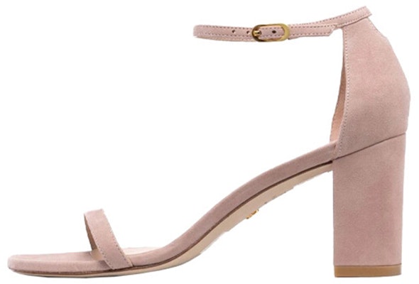 Stuart Weitzman 'Amelina Block Nude' AMELINABLOCKNZOSUE-Suede Buy Stuart Weitzman 'Amelina Block Nude' AMELINABLOCKNZOSUE-Suede