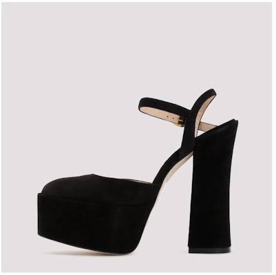 Stuart Weitzman 'Black Heel' SC798BLK 1