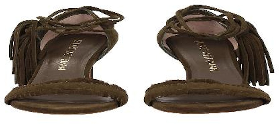 Stuart Weitzman 'Green Pre Pompom VL13071' POMPOMVL13071 5