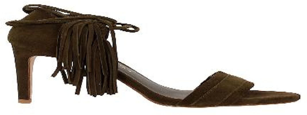 Stuart Weitzman 'Green Pre Pompom VL13071' POMPOMVL13071 8