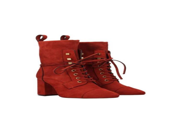 Stuart Weitzman 'Orange Veruka Suede' 圖 2