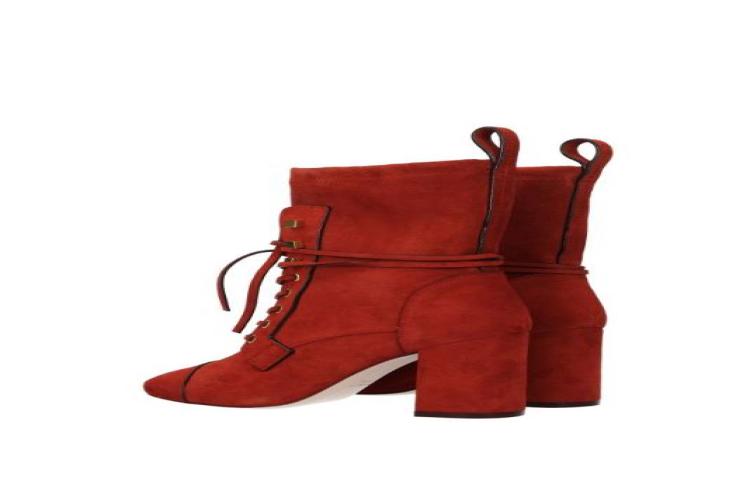 Stuart Weitzman 'Orange Veruka Suede' 圖 3