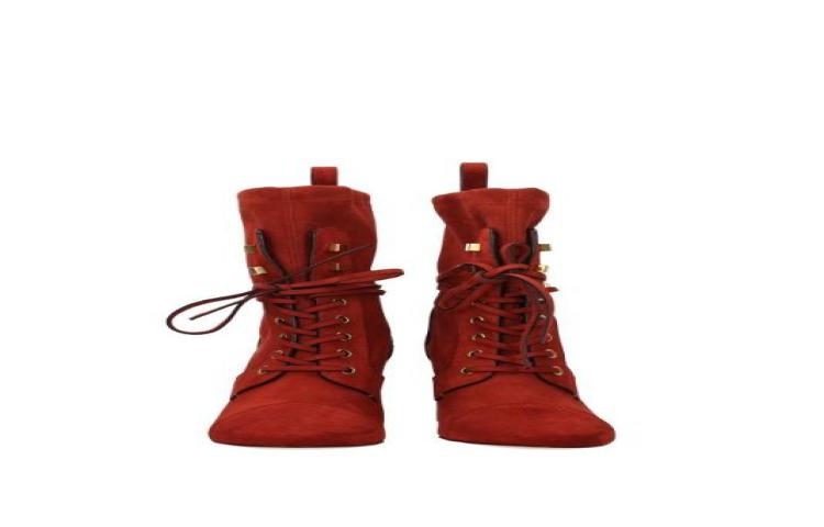 Stuart Weitzman 'Orange Veruka Suede' 圖 5