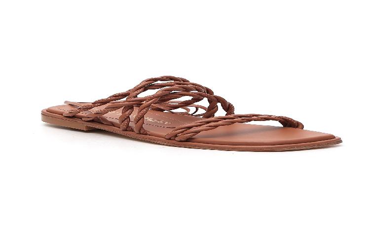 Lookbook Stuart Weitzman 'Pre-Calypso Desert Tan' Sepatu Tan Kulit. CALYPSODSNTN2