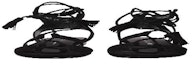 Lookbook Stuart Weitzman 'Pre-Roman Flat Hitam'. ROMANFLATVL13072