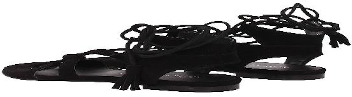 Stuart Weitzman 'Pre-Roman Flat Hitam'. ROMANFLATVL13072 Shop Stuart Weitzman 'Pre-Roman Flat Hitam'. ROMANFLATVL13072