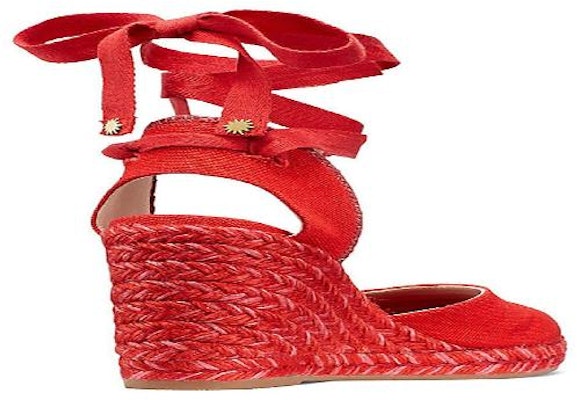 スチュアート ワイツマン プレ マルゲリータ レッド キャンバス ウェッジ MARGUERITAREDCANVASWEDGE Lookbook スチュアート ワイツマン プレ マルゲリータ レッド キャンバス ウェッジ MARGUERITAREDCANVASWEDGE