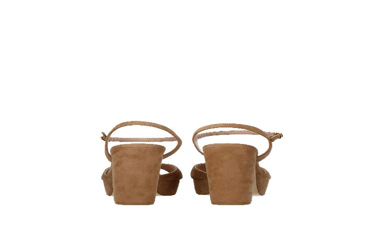 Stuart Weitzman 'Tan Suede Soliesse' 圖 5