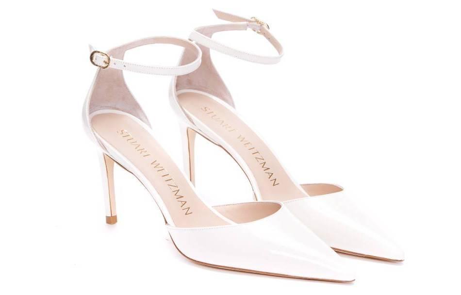 Purchase 스튜어트 와이츠먼 위드 힐 화이트 67 SE594STUART85PATPY1