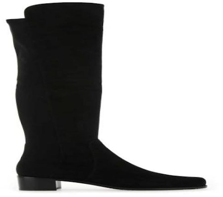 スチュアート ワイツマン エアジョーダン 1 レトロ ハイ 'リザーブ スエード ブラック' RESERVESRGBLK 6