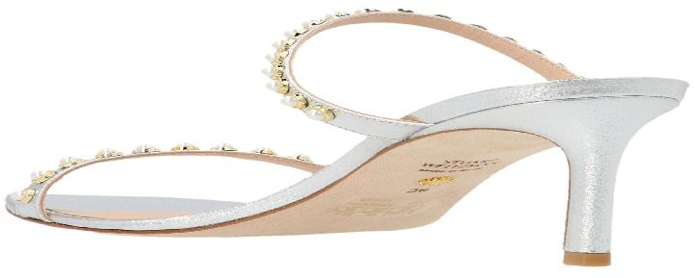 Stuart Weitzman Aleena 75 'Silver Pearls' ALEENA75PEARLSSILVER Purchase Stuart Weitzman Aleena 75 'Silver Pearls' ALEENA75PEARLSSILVER