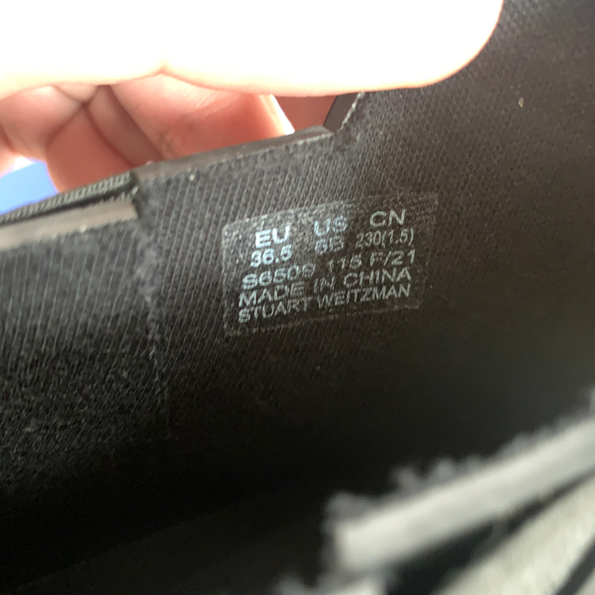 Stuart Weitzman Ankle Boots 'Black' 圖 2