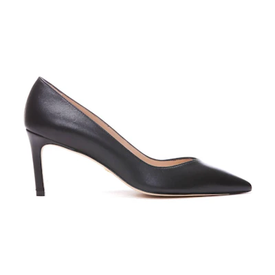 Stuart Weitzman Anny 70 'Black Suede'