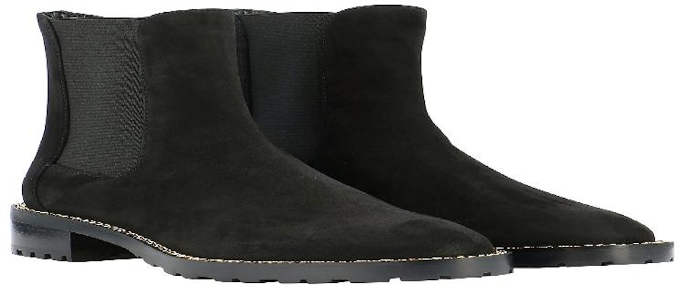 Stuart Weitzman Black Ankle Boots 'Pre-Kolbie Chelsea Bootie Suede Black' KOLBIECHELSEABOOTIESUEDEBLACK Order Stuart Weitzman Black Ankle Boots 'Pre-Kolbie Chelsea Bootie Suede Black' KOLBIECHELSEABOOTIESUEDEBLACK
