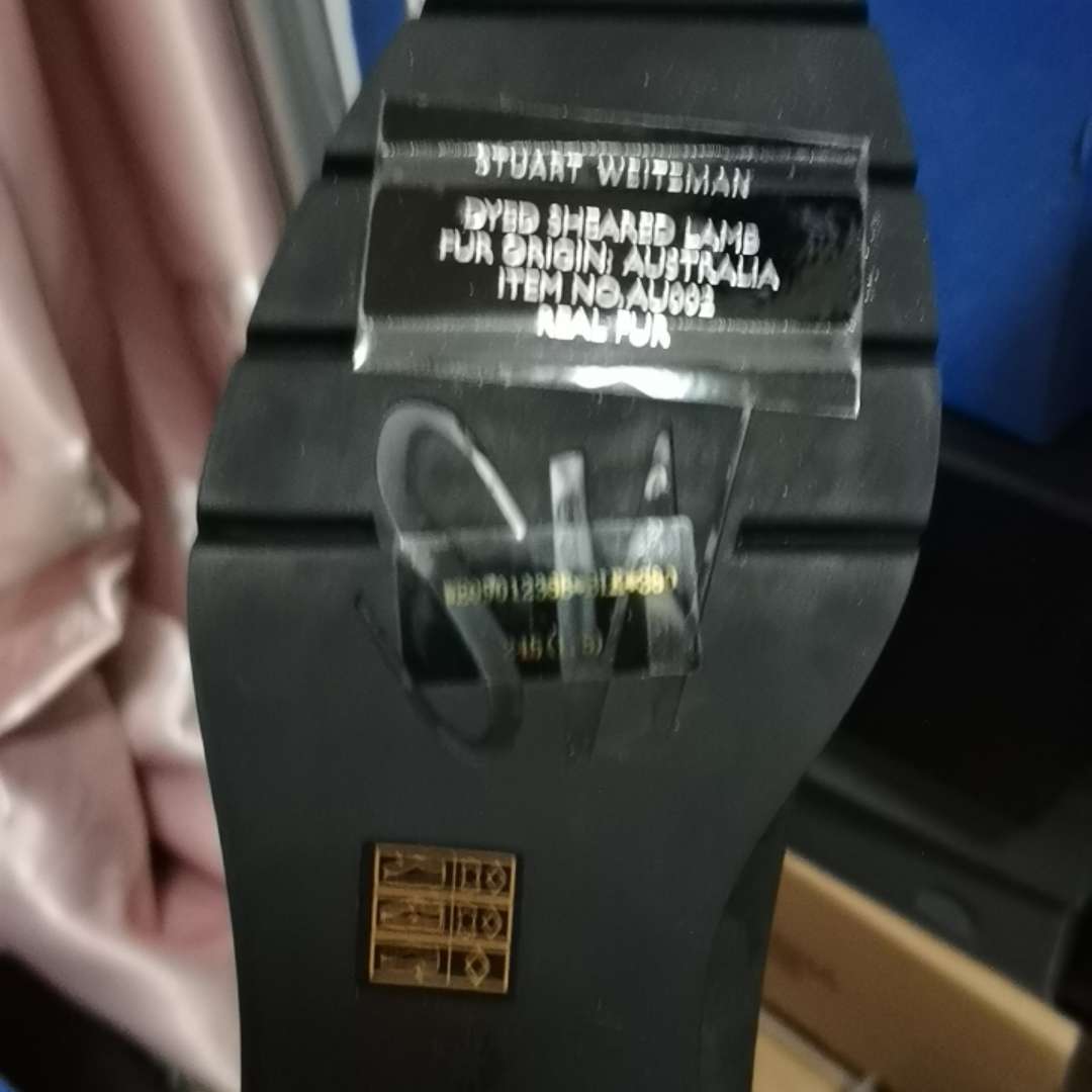 Stuart Weitzman Black Matte Nubuck Boots 'Black' 圖 2