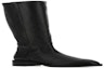 Order Stuart Weitzman Black Nappa Leather Sadie Boots 'Mid-Calf Black' SADIEBOOTDNNBLK