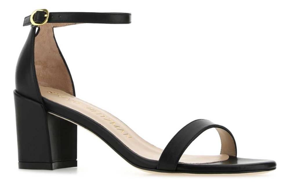 Stuart Weitzman Black Sandal JW '216187489889211431'