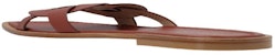 Stuart Weitzman Brown 'Pre Sierra Flat Sandals' SIERRAFLATSANDALS8C