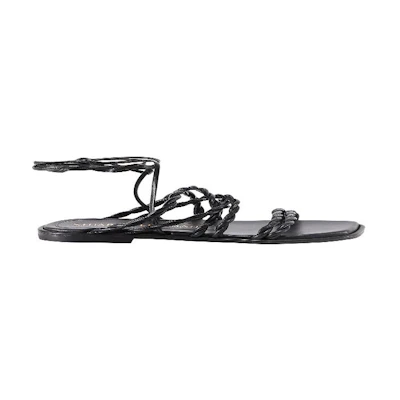 Stuart Weitzman Calypso Lace-ups 'Black'