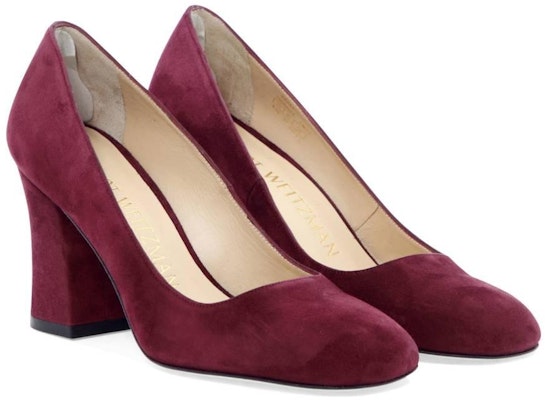 Stuart Weitzman Christian Louboutin Curveblock 85 Pump 'Cabernet' CURVEBLOCK85PUMPCABERNET Shop Stuart Weitzman Christian Louboutin Curveblock 85 Pump 'Cabernet' CURVEBLOCK85PUMPCABERNET