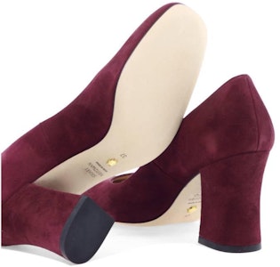 Stuart Weitzman Christian Louboutin Curveblock 85 Pump 'Cabernet' Wanita CURVEBLOCK85PUMPCABERNET Purchase Stuart Weitzman Christian Louboutin Curveblock 85 Pump 'Cabernet' Wanita CURVEBLOCK85PUMPCABERNET