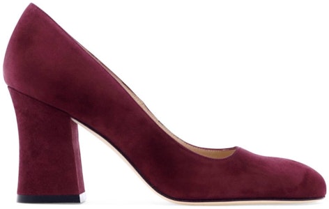 Stuart Weitzman Christian Louboutin Curveblock 85 Pump 'Cabernet' Wanita CURVEBLOCK85PUMPCABERNET Sizing Stuart Weitzman Christian Louboutin Curveblock 85 Pump 'Cabernet' Wanita CURVEBLOCK85PUMPCABERNET