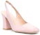 Stuart Weitzman CRVBLOCK85SLINGPATNCQ90 'Black Pink Heels' CRVBLOCK85SLINGPATNCQ