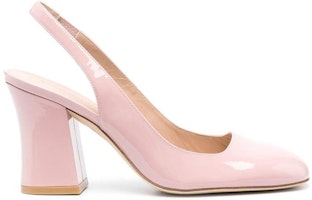 스튜어트 와이츠먼 90 '블랙 핑크 힐' CRVBLOCK85SLINGPATNCQ Order 스튜어트 와이츠먼 90 '블랙 핑크 힐' CRVBLOCK85SLINGPATNCQ