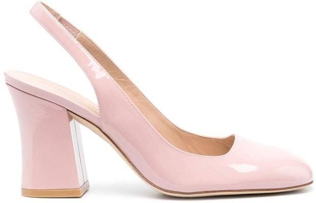 Stuart Weitzman CRVBLOCK85SLINGPATNCQ90 'Black Pink Heels' CRVBLOCK85SLINGPATNCQ Order Stuart Weitzman CRVBLOCK85SLINGPATNCQ90 'Black Pink Heels' CRVBLOCK85SLINGPATNCQ