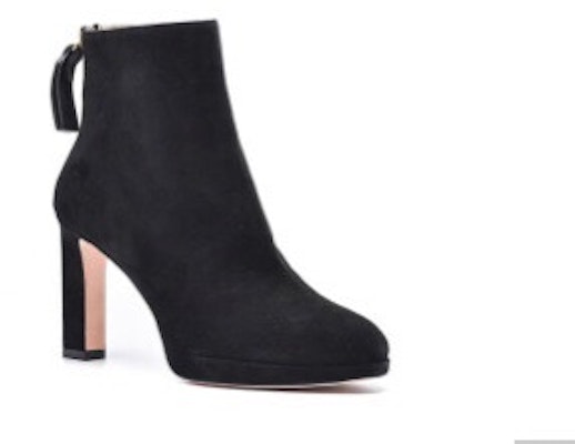 Stuart Weitzman Delphine 黑色麂皮短靴 WE0901147C-BLK-375 Order Stuart Weitzman Delphine 黑色麂皮短靴 WE0901147C-BLK-375