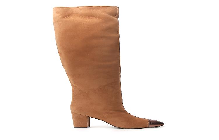 Stuart Weitzman Gianvito Rossi Kimberly Cap-Toe Knee Boots 'Camel Bronze' 圖 2