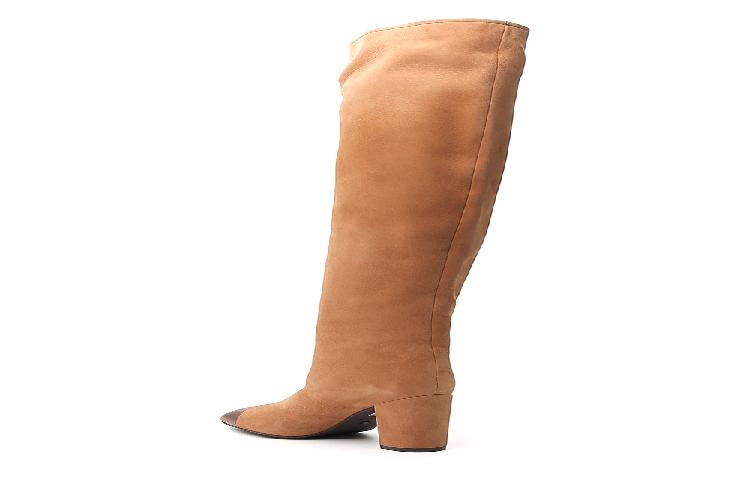 Stuart Weitzman Gianvito Rossi Kimberly Cap-Toe Knee Boots 'Camel Bronze' 圖 4
