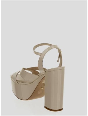 Stuart Weitzman Gucci Miami 140 Platform Sandal 'Off White' SD997PATPY1 Lookbook Stuart Weitzman Gucci Miami 140 Platform Sandal 'Off White' SD997PATPY1