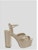 Stuart Weitzman Gucci Miami 140 Platform Sandal 'Off White' SD997PATPY1