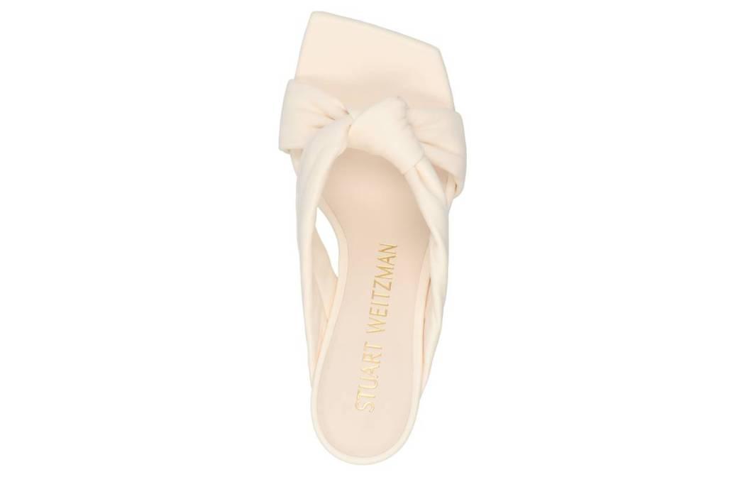 Stuart Weitzman Gucci Rubber GG Slide 'White' 圖 2