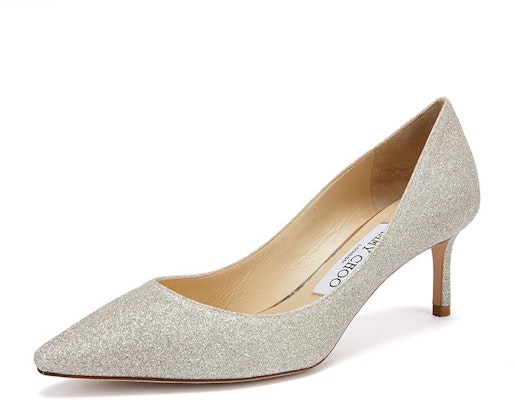 Stuart Weitzman Jimmy Choo Romy 60 'Glitter Ice White Gold' ROMY60DGZ010PLATINUMICE Buy Stuart Weitzman Jimmy Choo Romy 60 'Glitter Ice White Gold' ROMY60DGZ010PLATINUMICE