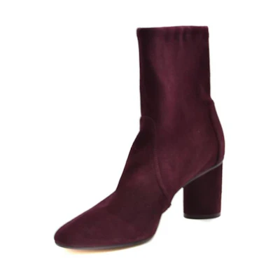Stuart Weitzman JW Anderson Ankle Boot 'Wine Red'