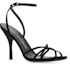 Shop Sandal Stuart Weitzman JW Anderson x Nike ''Hitam''. SE170BLK
