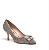 Stuart Weitzman Kelsey 75 High Heels 'Platinum Fabric' WE0904163C-GOL-380 Stuart Weitzman Kelsey 75 High Heels 'Platinum Fabric' WE0904163C-GOL-380