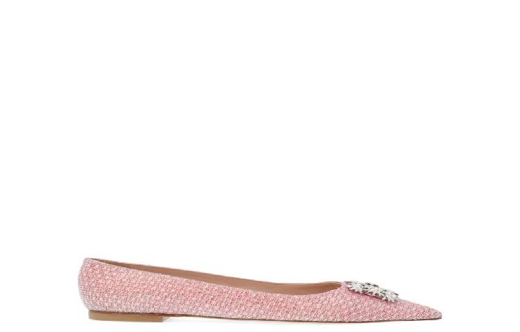 Stuart Weitzman Kelsey Flat 'Night Stars Buff Blush' KELSEYFLATNIGHTSTARS_BUFFBLUSH
