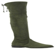 Stuart Weitzman Lowland 'Army Green Suede' LOWLANDSUSHNT Stuart Weitzman Lowland 'Army Green Suede' LOWLANDSUSHNT