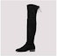 Buy Stuart Weitzman Lowland Boots 'Black Suede' S2167SUS