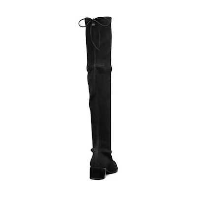 Stuart Weitzman Lowland Boots 'Black Suede'