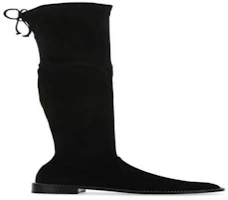 Shop Stuart Weitzman Lowland 長筒靴 '黑色 Linx' LOWLANDLINXBOOTSUS_BLK