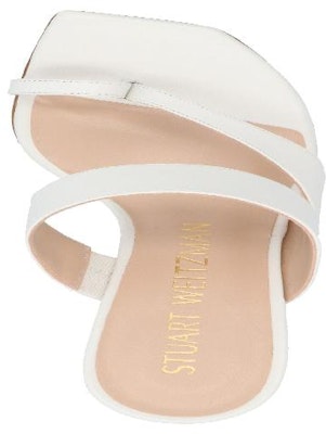 Stuart Weitzman Lyla 75 Sandal 'White' LYLA75SANDALWHT Lookbook Stuart Weitzman Lyla 75 Sandal 'White' LYLA75SANDALWHT