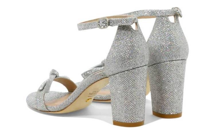 Stuart Weitzman NearlyNude 'Silver Crystals' 圖 2