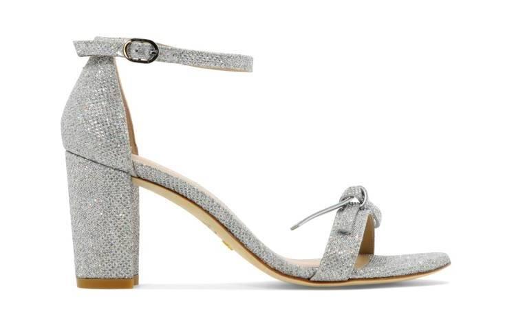 Stuart Weitzman NearlyNude 'Silver Crystals' 圖 3