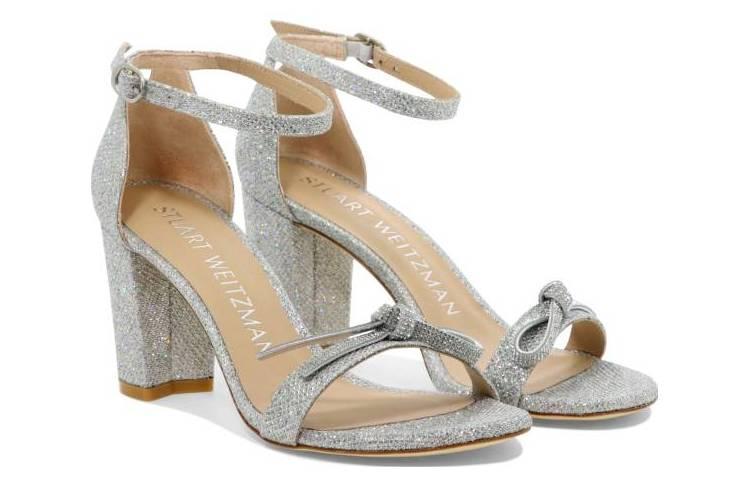 Stuart Weitzman NearlyNude 'Silver Crystals' 圖 4
